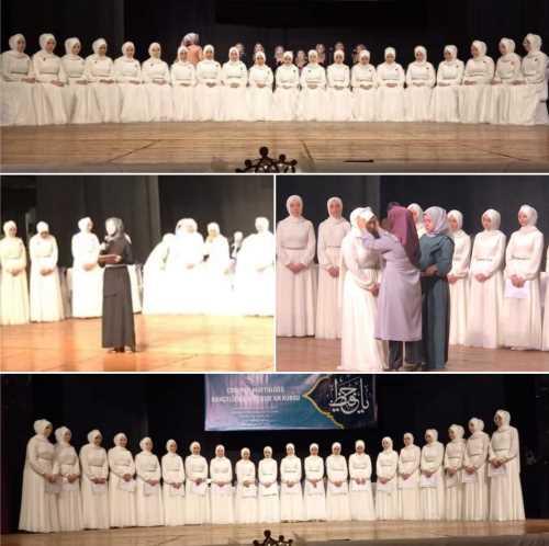 21 Kız öğrenci için hafızlık icazet töreni düzenlendi