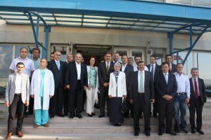 ÇORUM AK PARTİ'NİN  HASTANE ZİYARETİ