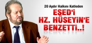 Kim bu Baş, Yine İğrenç Sözlerle Esed'i savundu