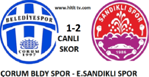 ÇORUM BELEDİYESPOR'UN ÖNÜNE ELİBOL MİSAFİR GELİYOR