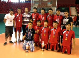ÇORUM İşitme Engelliler Olimpiyatı'nda 1.oldu