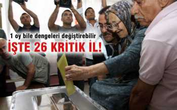 26 iL İÇİN KRİTİK TERCİH TÜRKİYE'NİN TERCİHİ OLACAK