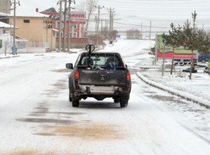 Alaca’da Karla Mücadele Çalışmaları