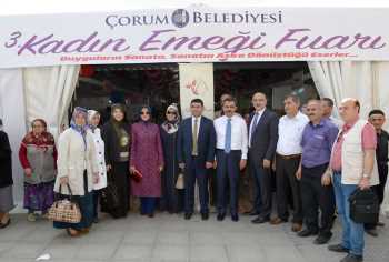 3. KADIN EMEĞİ FUARI’ AÇILDI