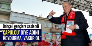 TÜRK GENÇLİĞİ ÇAPULCU OLAMAZ