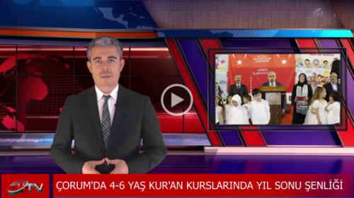 4-6 Yaş Kur’an Kurslarında Yıl Sonu Şöleni!