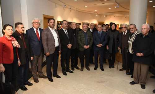 41 Ressamın 'Hititler Resim Sergisi' açıldı