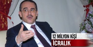 Türkiye'de 11 milyon 927 bin 775 icralık 