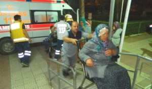 ÇORUM-OSMANCIK'DA MOTOSİKLET KAZASI