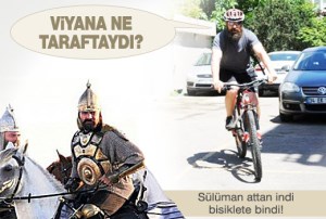 SÜLÜMAN BİSİKLETLE VİYAN'A SEFERİNDE 
