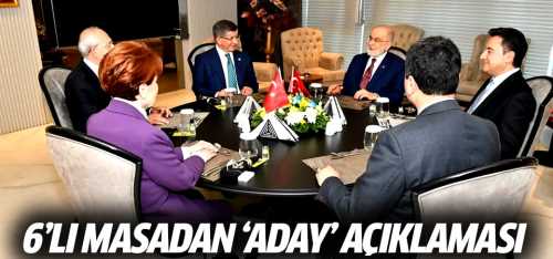 6'lı Masanın Adayı Demokrasi Aşığı Olacak!