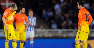 Barcelona 2-0 öndeyken,şok bir yenilgi aldı