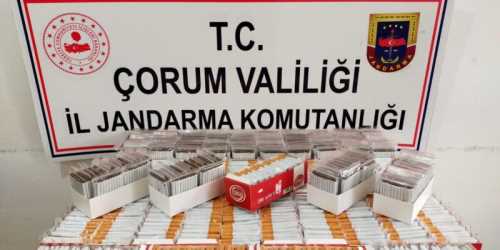 7 bin 800 adet dolu makaron ele geçirildi