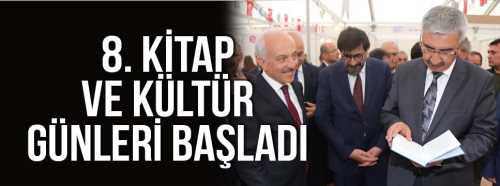 8. Kitap VE Kültür Günleri Başladı