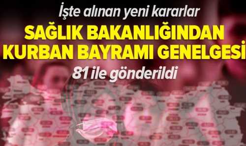 81 il valiliğine Kurban Bayramı Özel Genelgesi gönderildi