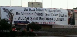 Çarşı'yı kızdıracak Başbakan Erdoğan pankartı