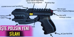 Polise yeni silahı göz kamaştırıyor