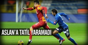 Galatasaray'a devre arası yaramadı