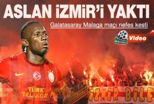 Galatasaray Malaga 3-3 maç özeti ve golleri