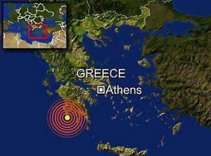 Yunanistan'da 6.3 büyüklüğünde deprem !