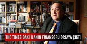Gezinin The Times'daki ilanın finansörü ortaya çıktı
