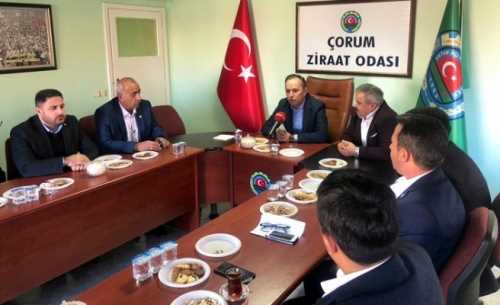 A.S.Ceylan'a çiftçilerin sorunlarını dinledi