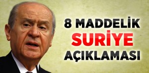 Devlet Bahçeli: Tezkere Uzatılsın