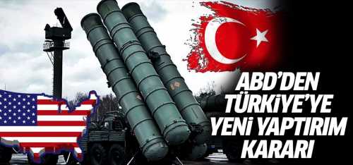 ABD'den Türkiye'ye yeni yaptırım kararı