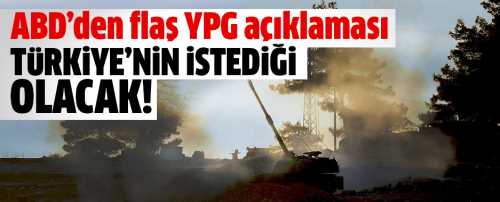 ABD'den YPG'ye: Minnağ'dan çekilin