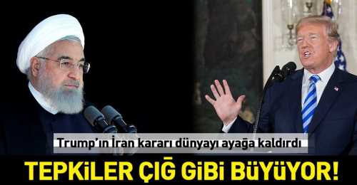 ABD İran nükleer anlaşmasından çekilecek