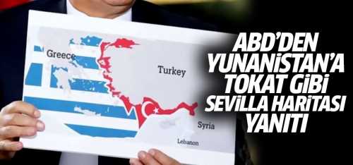 ABD'nin Ankara Büyükelçiliğinin Sevilla haritası yanıtı