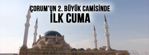 ABDÜLHAMİT HAN CAMİSİNDE İLK CUMA KILINDI