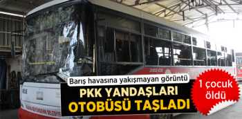 Adana'da PKK Yandaşları Otobüsünü Taşladı 1 ölü