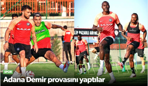 Adana Demir Spor'un Provasını Yaptılar!