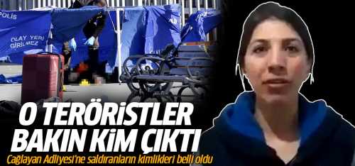 Adliyeye Saldıran O Teröristler Bakın Kim Çıktı!