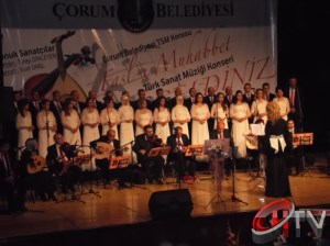 ÇORUM-Türk Sanat Müziği Korosu, fasl-ı Muhabbet Konseri bu akşam