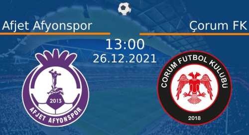 Afjet Afyonspor - Çorum FK Maçı  