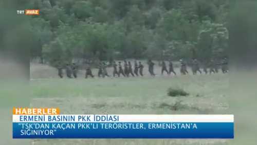 Afrindeki PKK'lı teröristler Ermenistan'a kaçıyorlar
