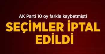 AĞRI SEÇİMLERİ 1 HAZİRANDA TEKRAR