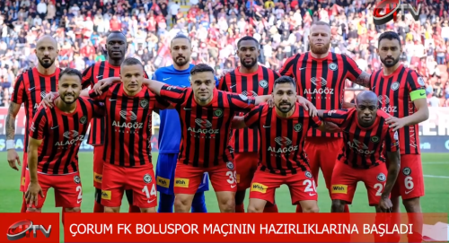 AHL Çorum FK Boluspor Hazırlıklarını Sürdürüyor!