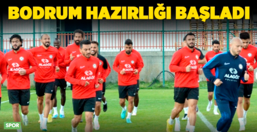 AHL ÇORUM FK'nın Bodrum Yolculuğu Başladı