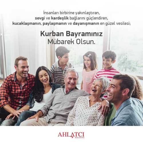 AHLATÇI HOLDİNG KURBAN BAYRAMI MESAJI