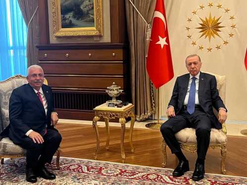 Ahmet Ahlatçı Cumhurbaşkanı Erdoğan'la görüştü!