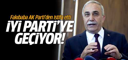 Ahmet Eşref Fakıbaba Ak Partiden İstifa Etti 