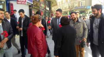 AK GENÇLİK 8 MART DÜNYA KADINLAR GÜNÜNDE SAHADA