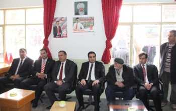 AK Parti  İl Başkanı Ceylan'dan MHP'ye Ziyaret