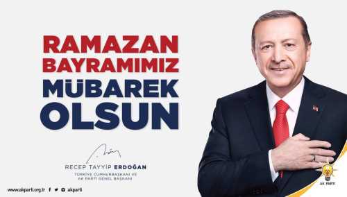 AK Parti "Ramazan bayramımız mübarek olsun"