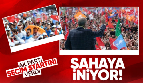 AK Parti 1 Ocak'ta Sahaya İniyor!