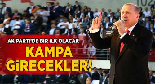 AK Parti 3 günlük kampa girecek