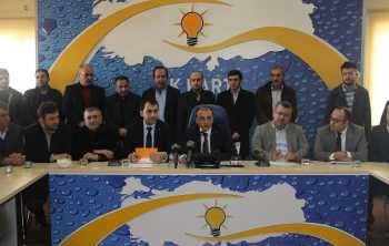 Ak Parti Aday adayı Berat Uzun'un Basın açıklaması